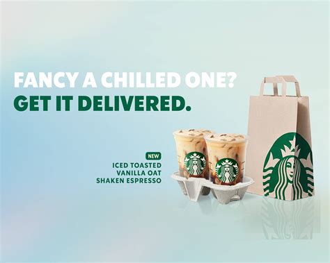 Starbucks menu delivery .